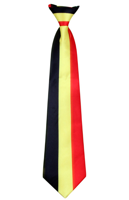 Satin necktie Belgium size 42 x 10 cm