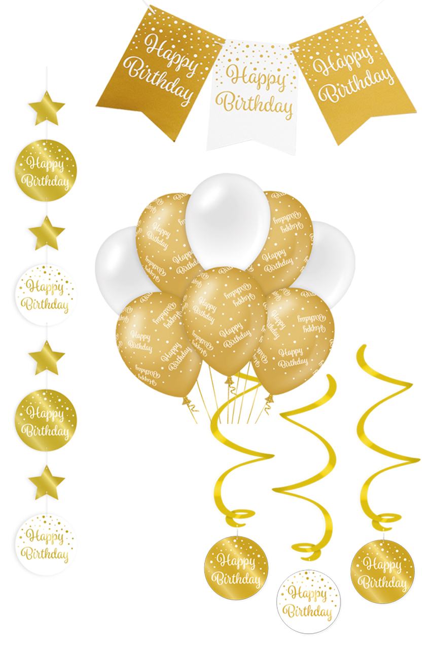 Birthday Party Set 4 pcs Happy Birthday