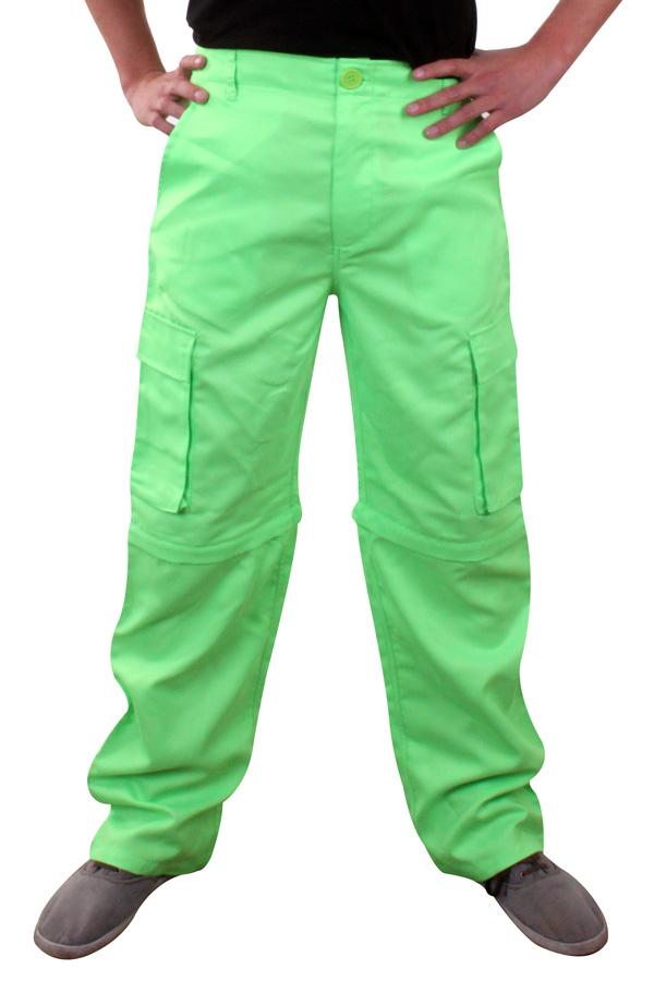 Neon green pants