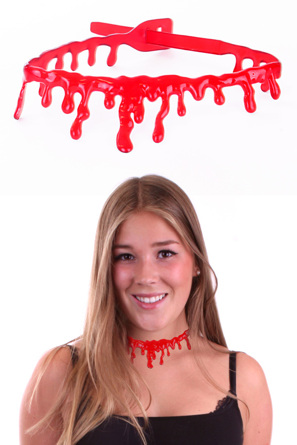 Bleeding necklace