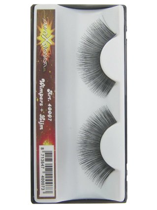 False eyelashes black