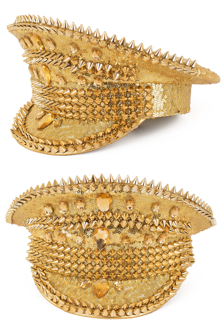 Cap bling silver
