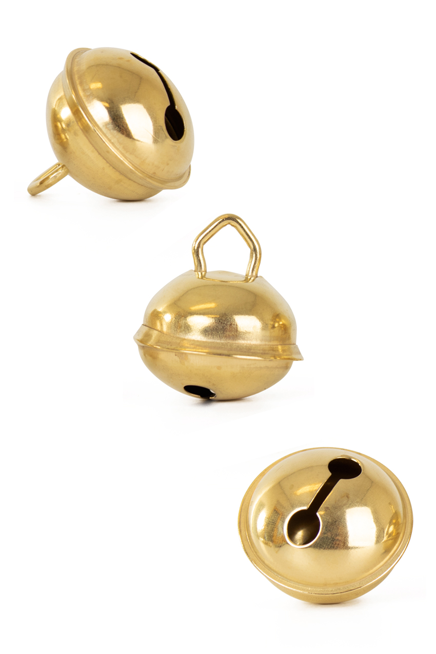 Bells gold 11 mm per 12