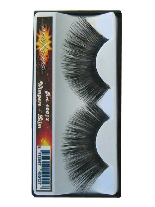 False eyelashes black jumbo
