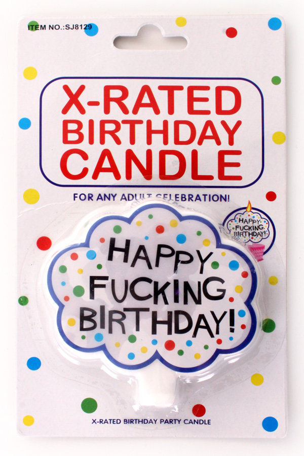 Birthday candle Fucking Birthday