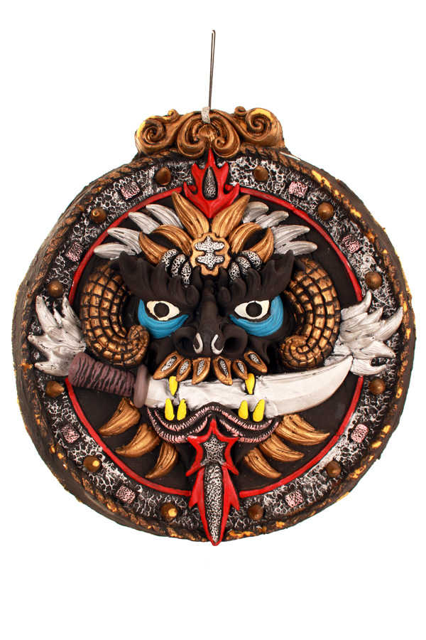 Hanging decoration demon 62 x 55 cm
