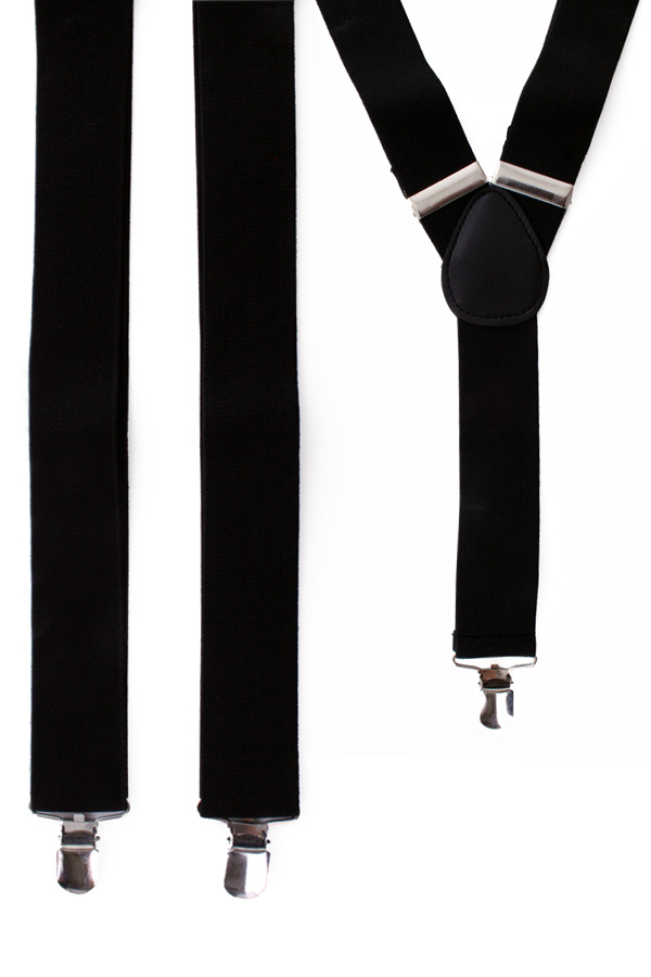 Suspenders black
