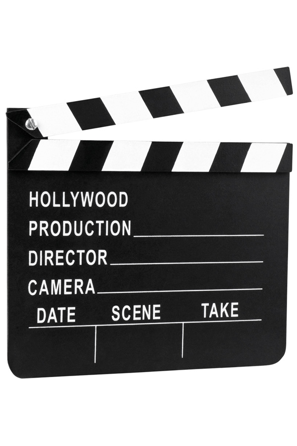 Movie Clapper Hollywood 18x20 cm