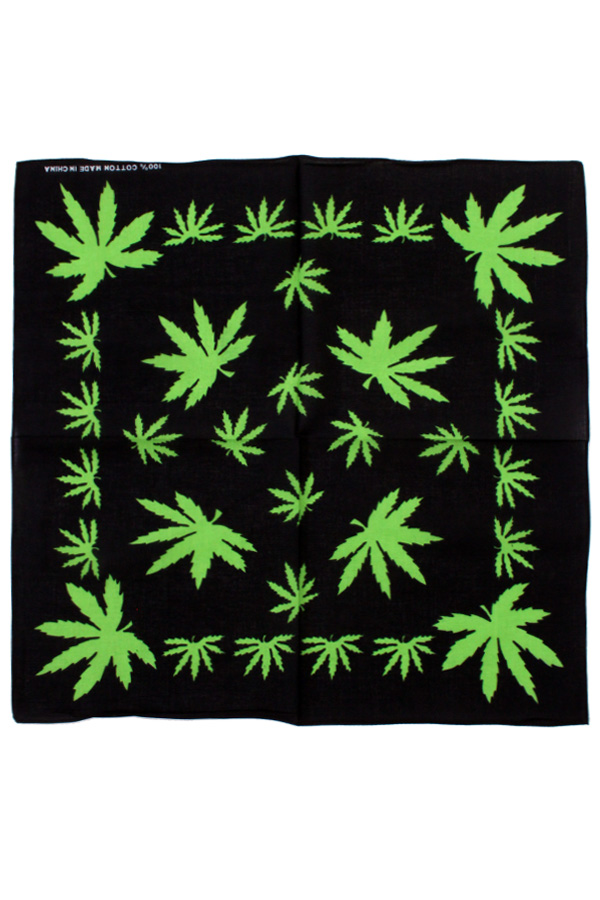 Cannabis Leaf bandana 