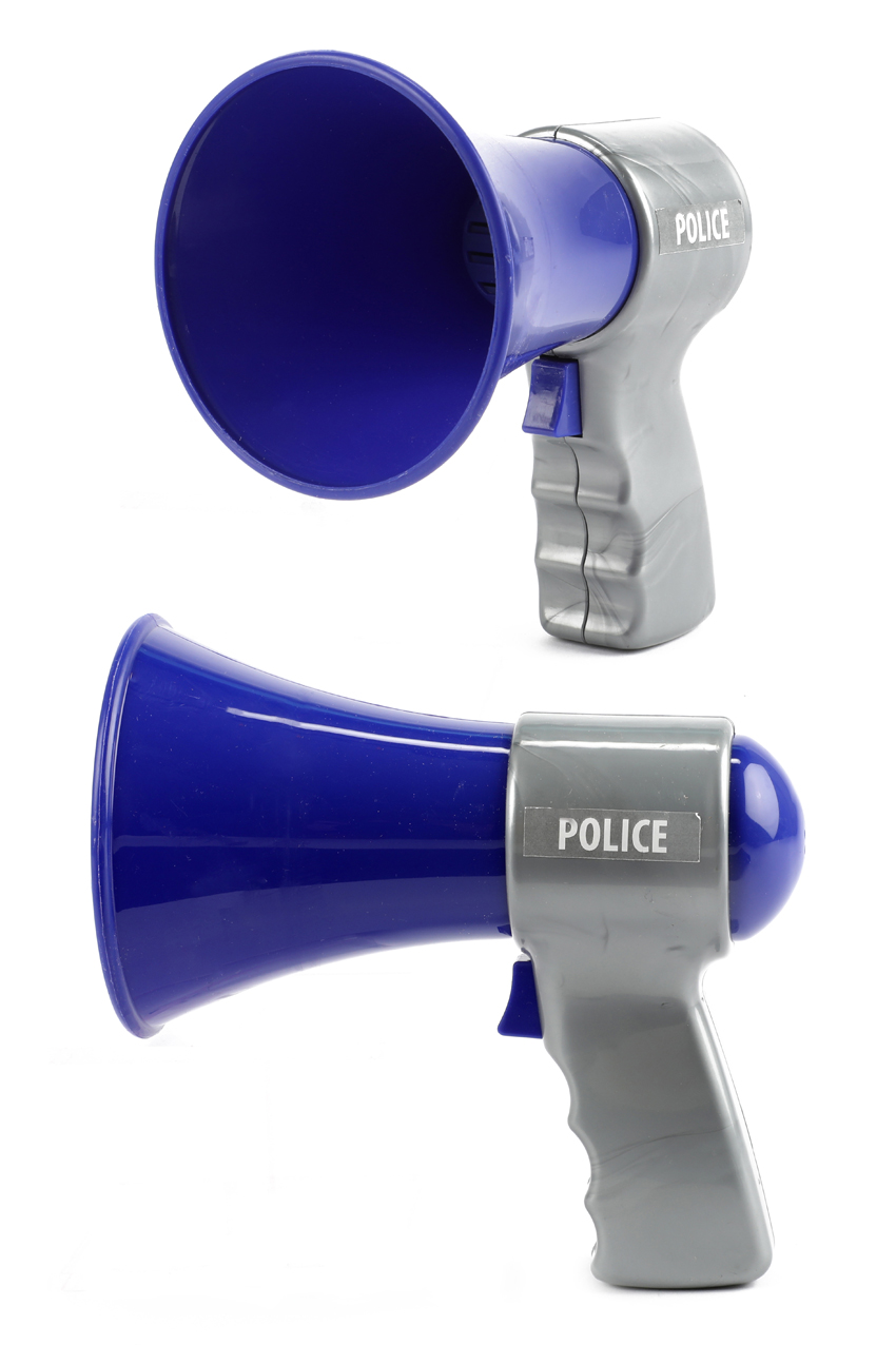 Police megaphone