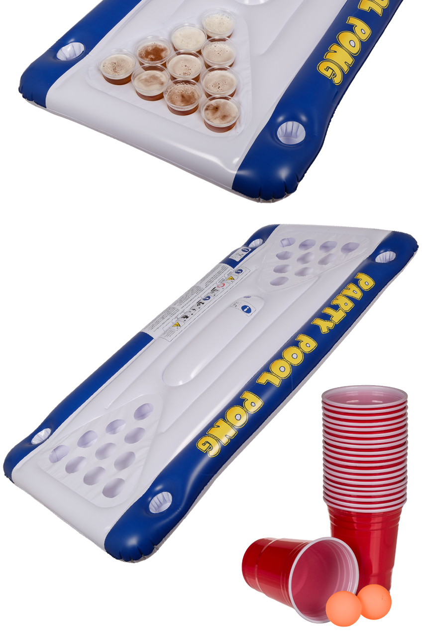 Air mattress, Pool Pong Game