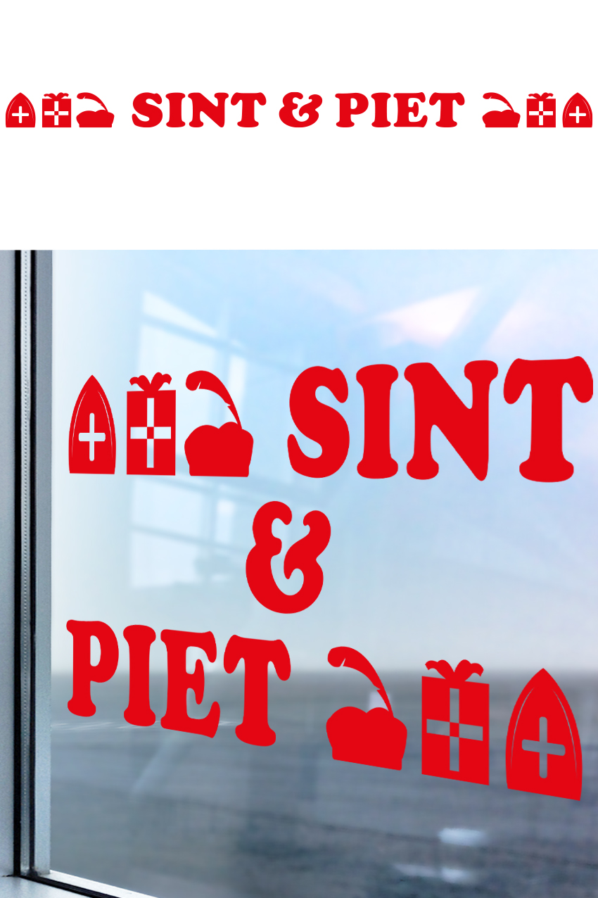 Adhesive sint and piet colored 