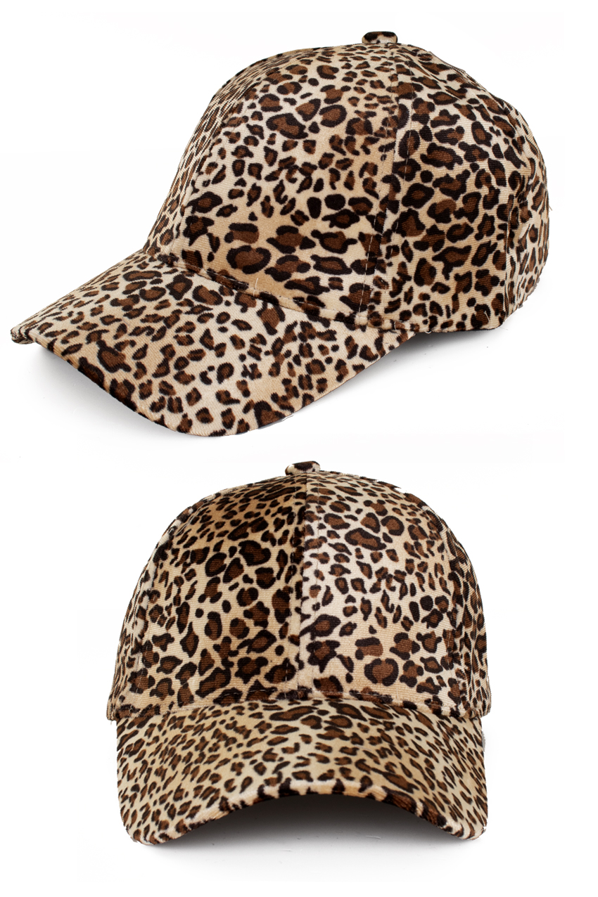 Baseballcap panther print