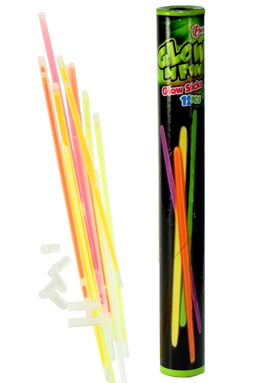 Glow N Fun Glow sticks bracelets 12 in tube 21,6 cm.