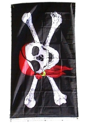 Pirate flag 90 x 150 cm