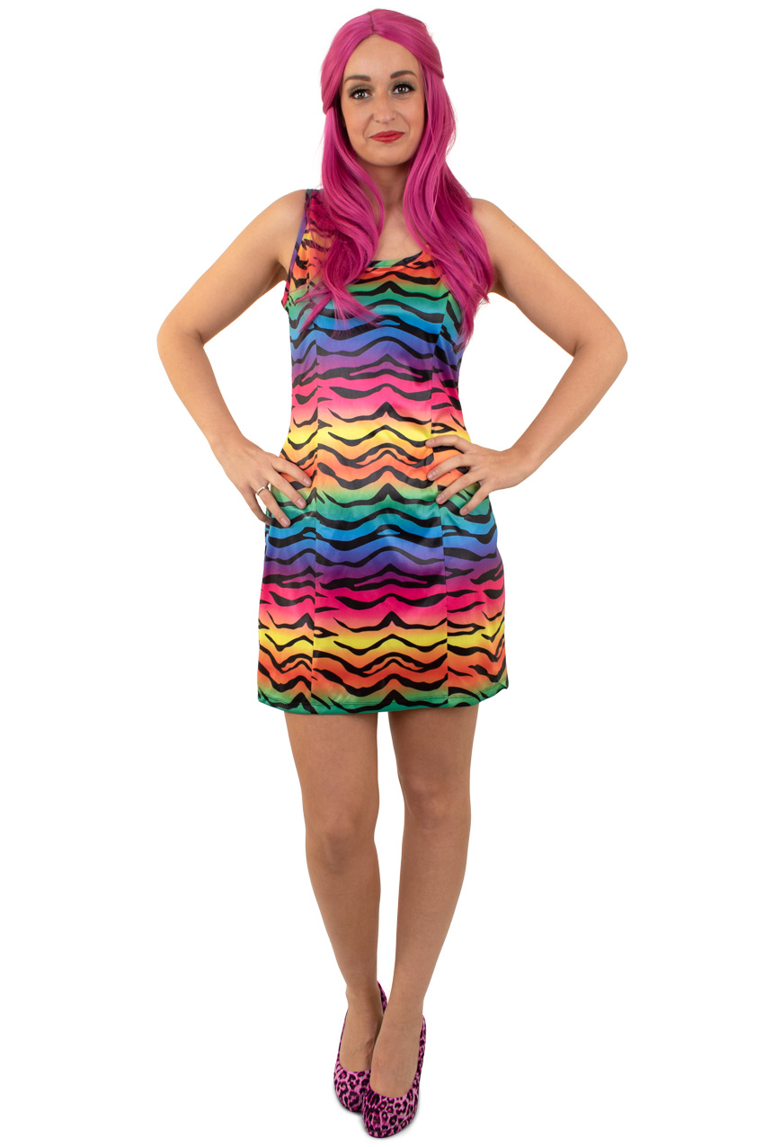 Dress tiger rainbow