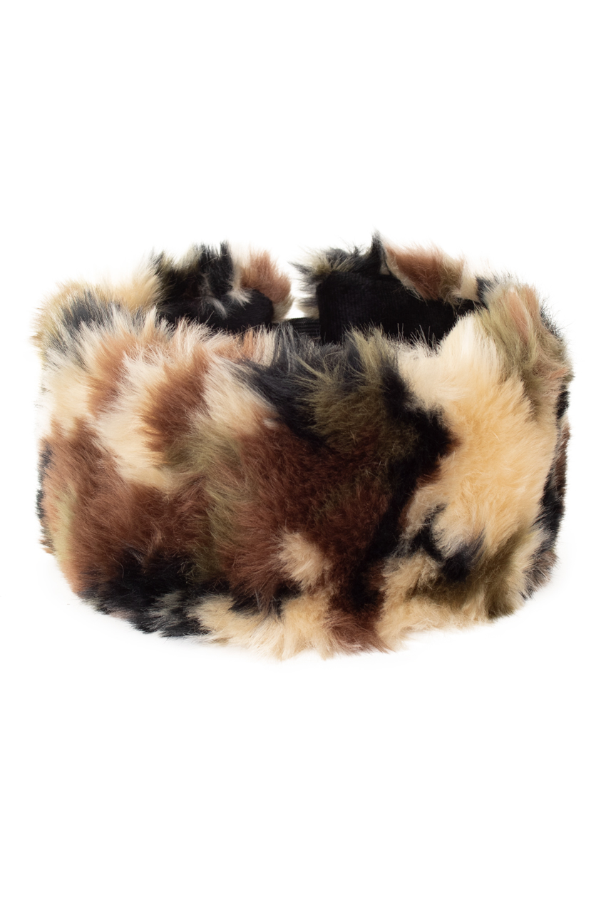 Headband plush camouflage