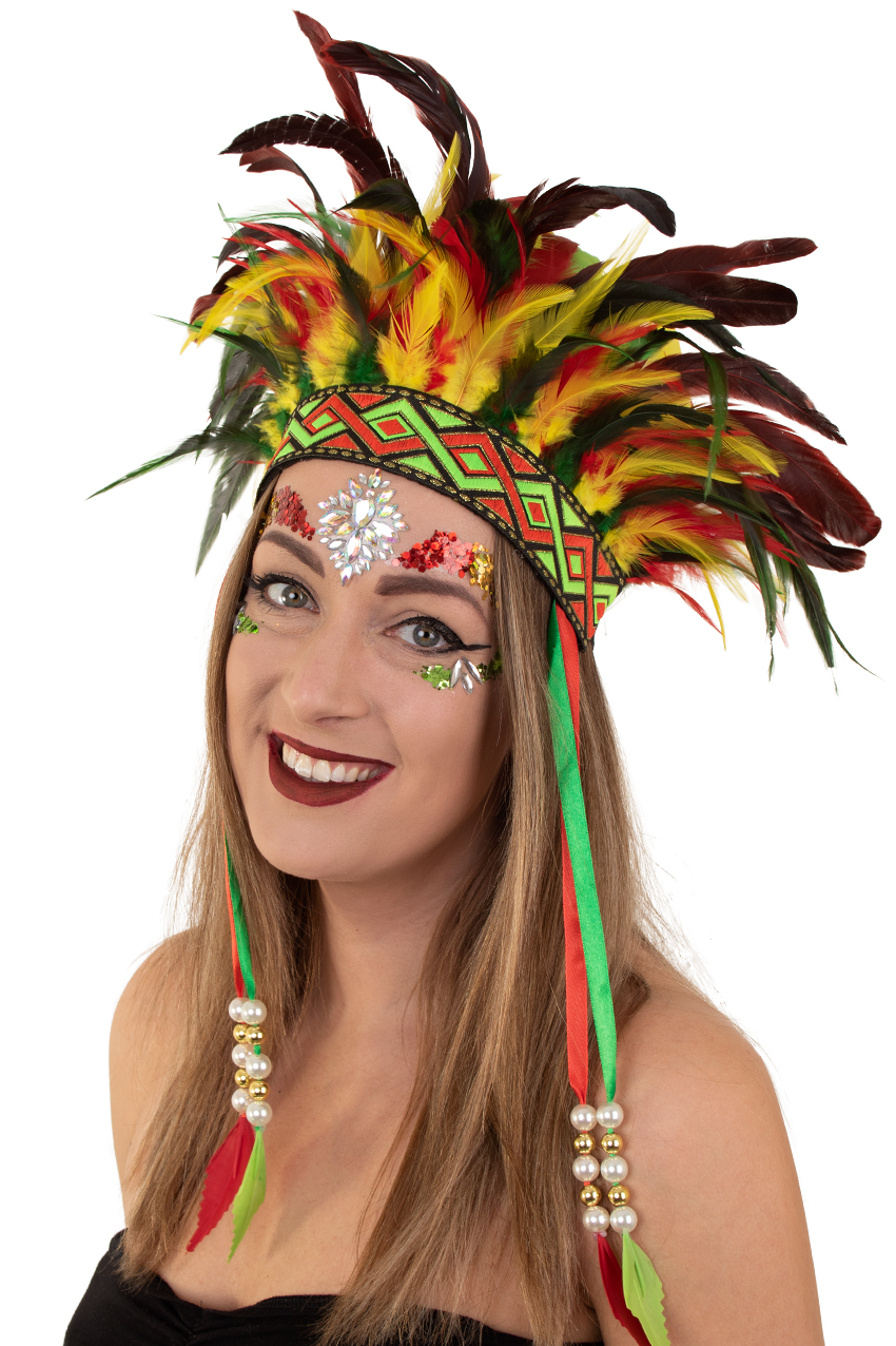 feather headdress El Limbo