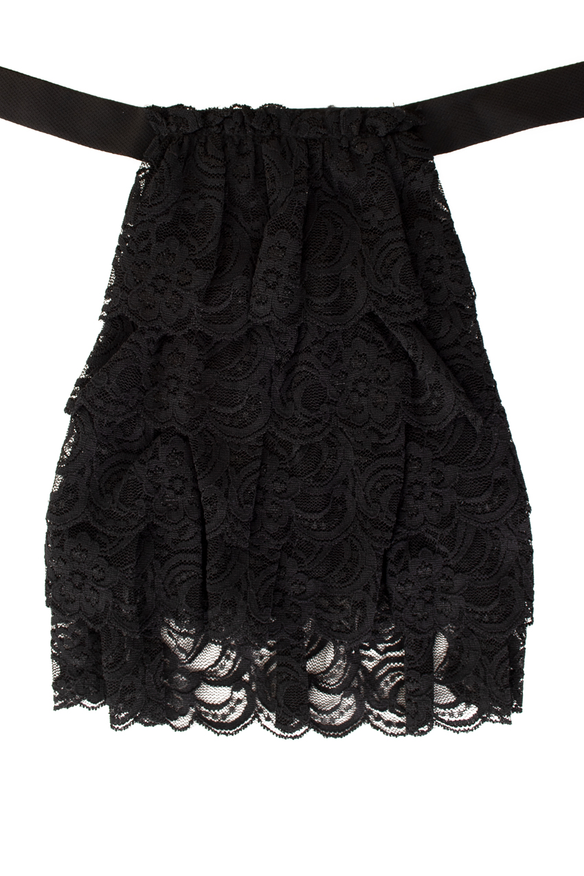 Jabot lace luxury black