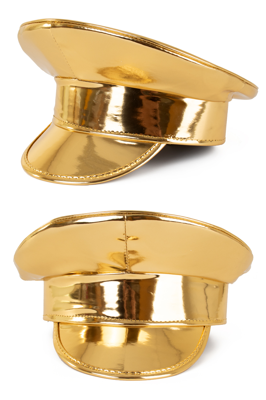 Cap bling gold
