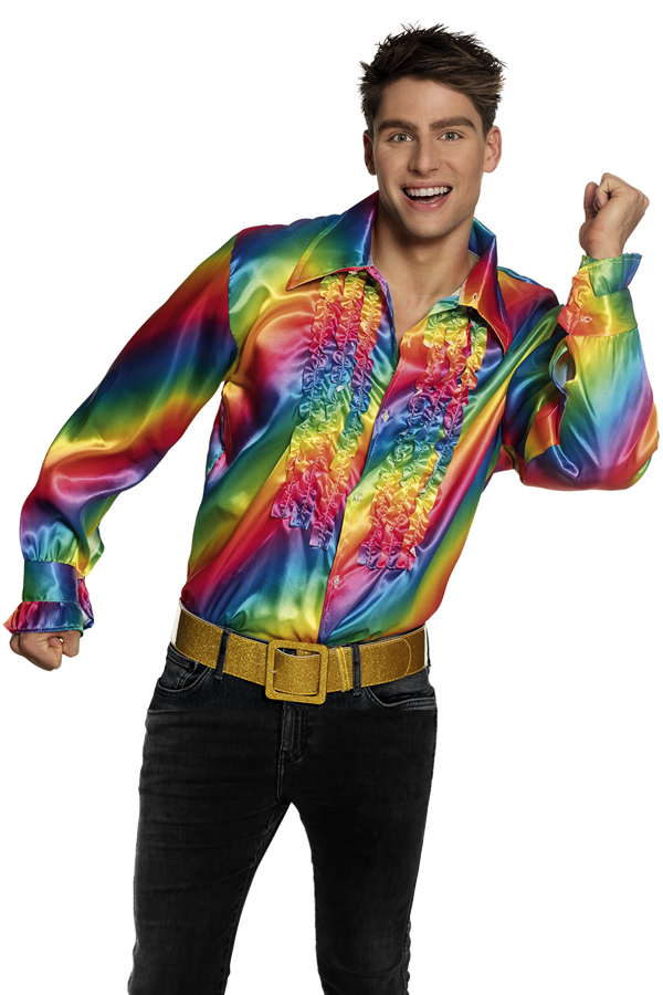 Ruffles blouse Rainbow