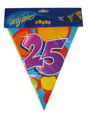 Flag line age 25 PE 10 meters