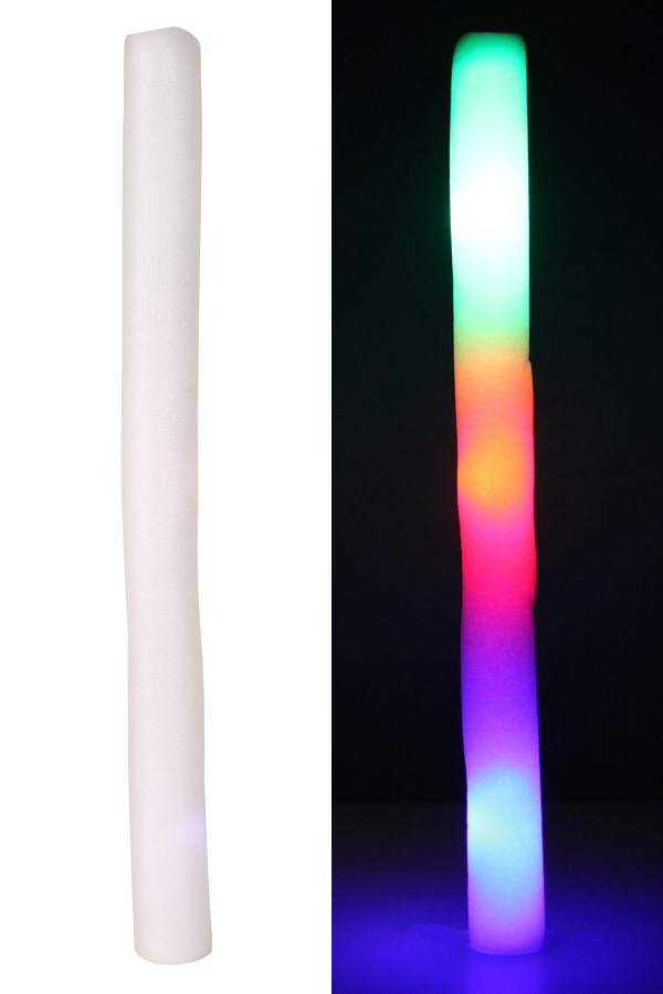 Foam stick LED light multicolour