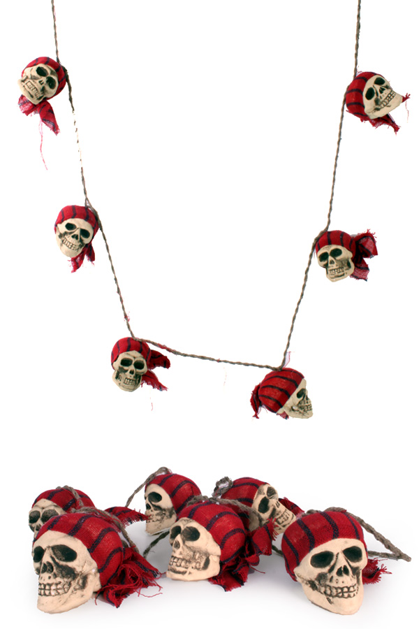 Rope with pirate skulls