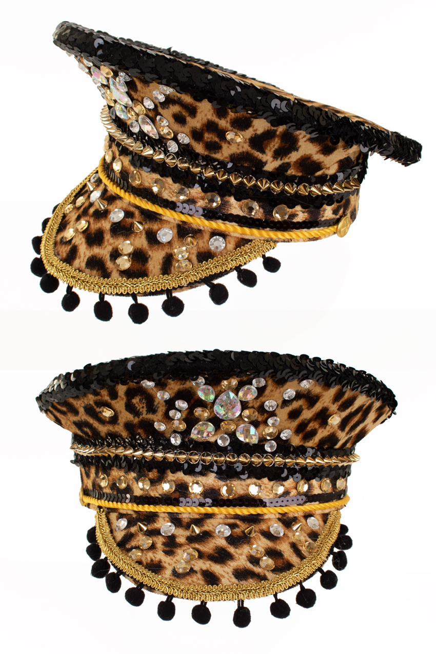 Cap bling panther