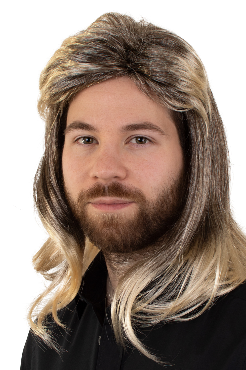 Wig Johny blonde mixed