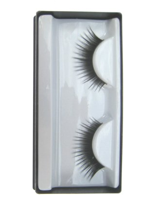 False eyelashes black pointy