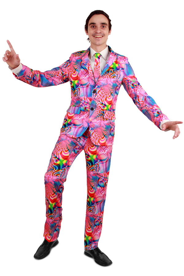 Disco suit 3 parts