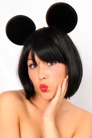 Hairband black mouse ears