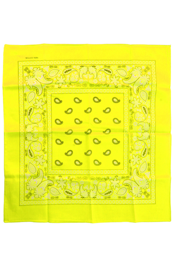 Bandana Fluor yellow 