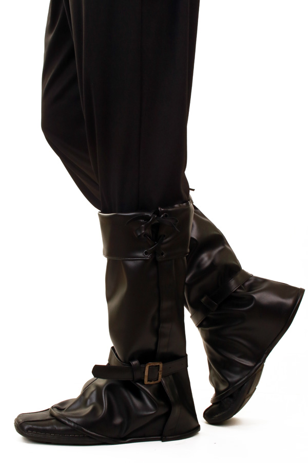 Boot covers deluxe black