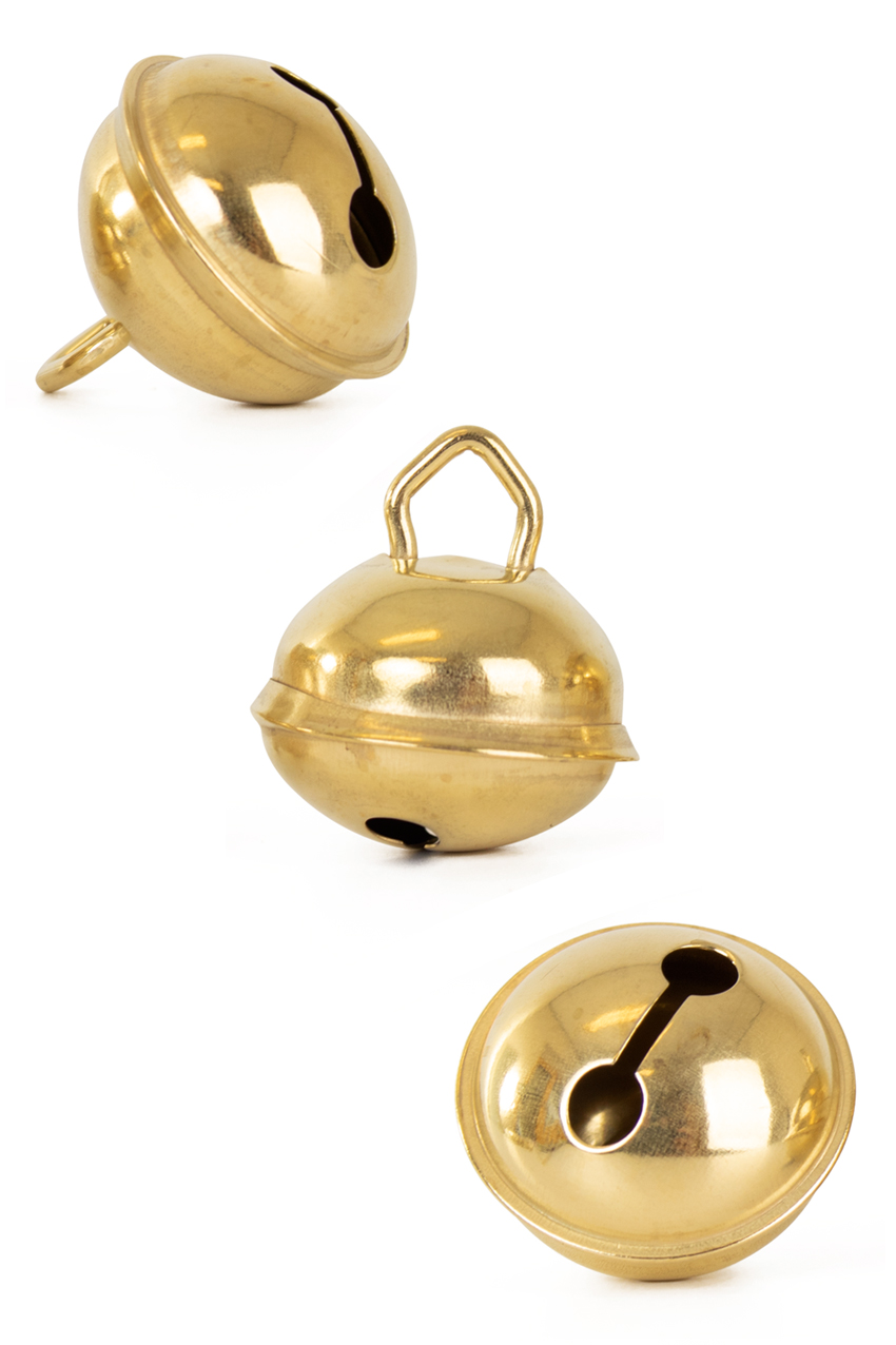 Bells gold 15 mm per 12