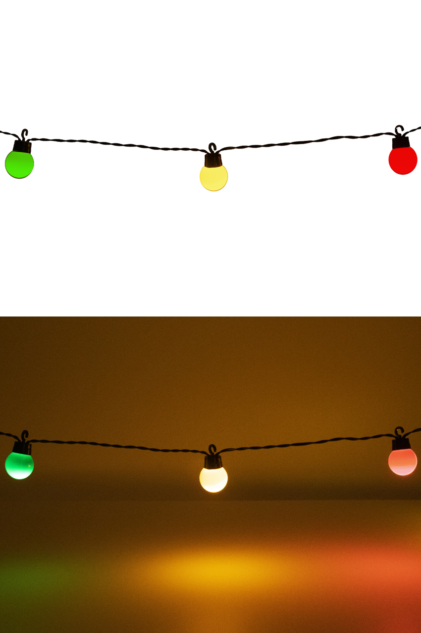 Lighting red yellow green 20 lights