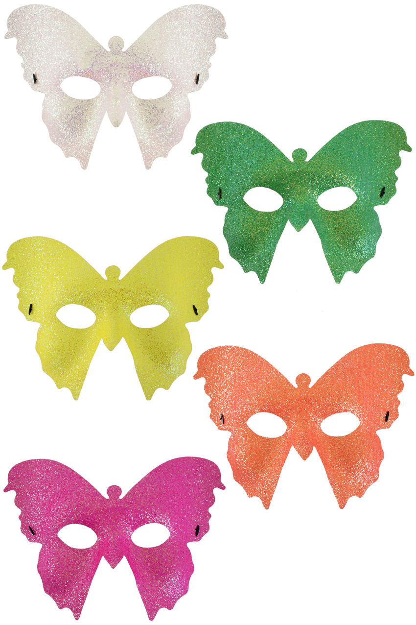 Eye mask shining butterfly