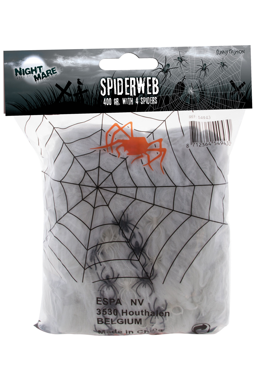 Spider web 20 gr white