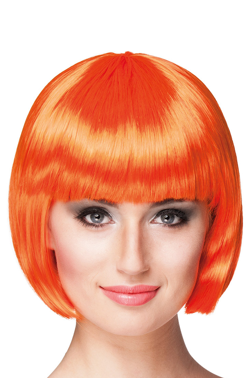  Wig bobline orange