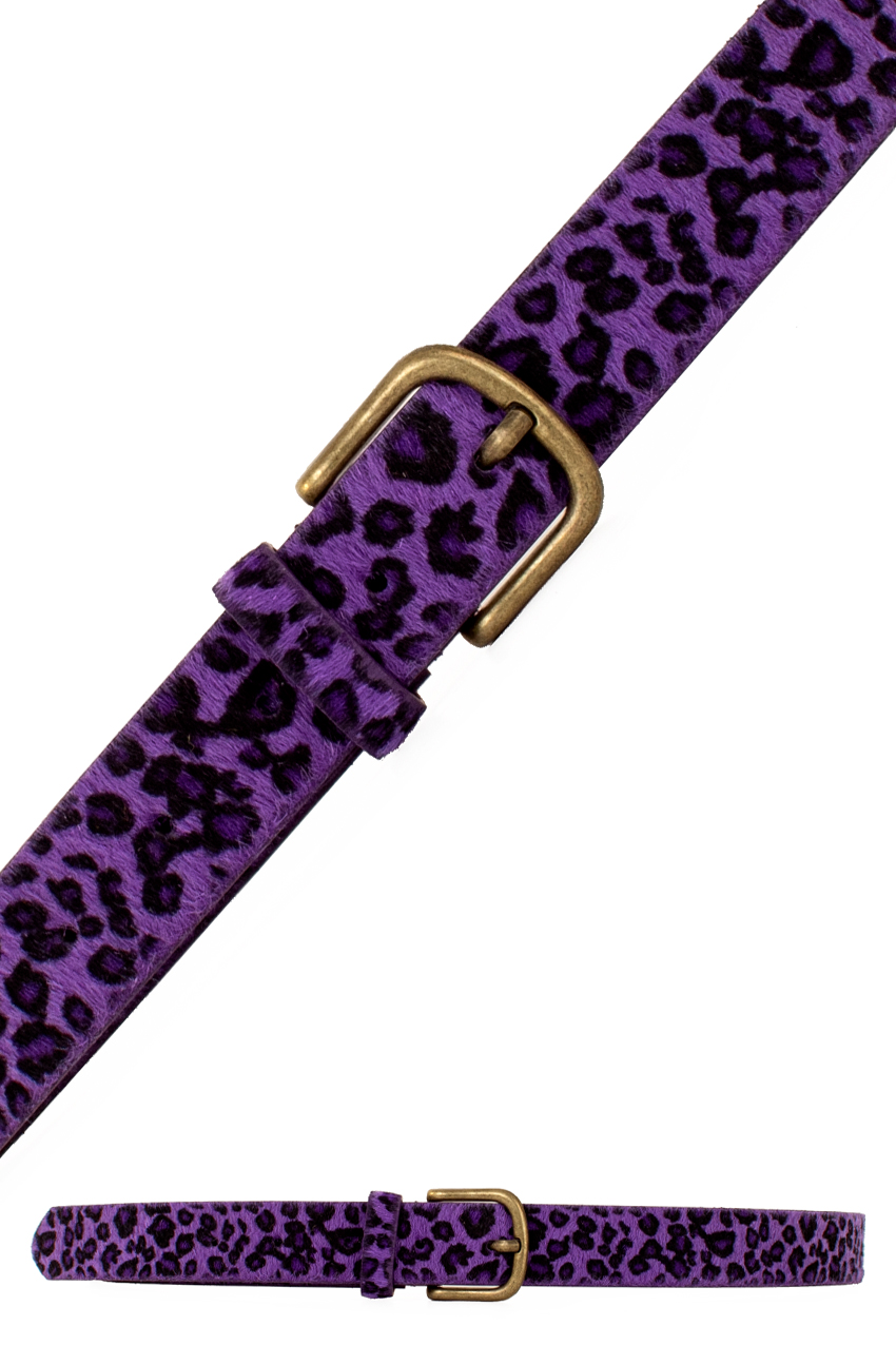 Belt panther purple 