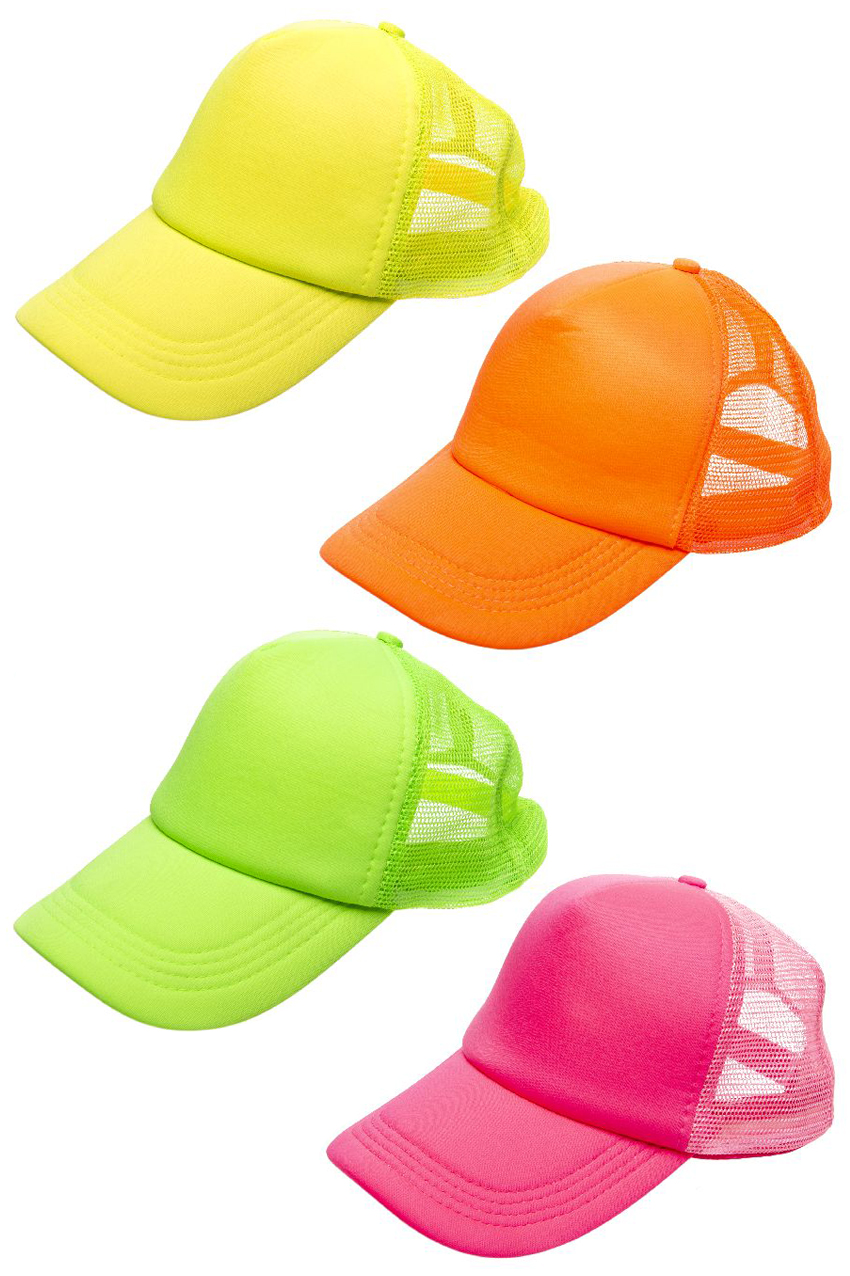 Cap neon 4 colors ass 20 cm