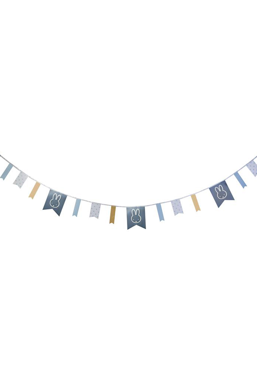 Miffy baby blue garland 4 m