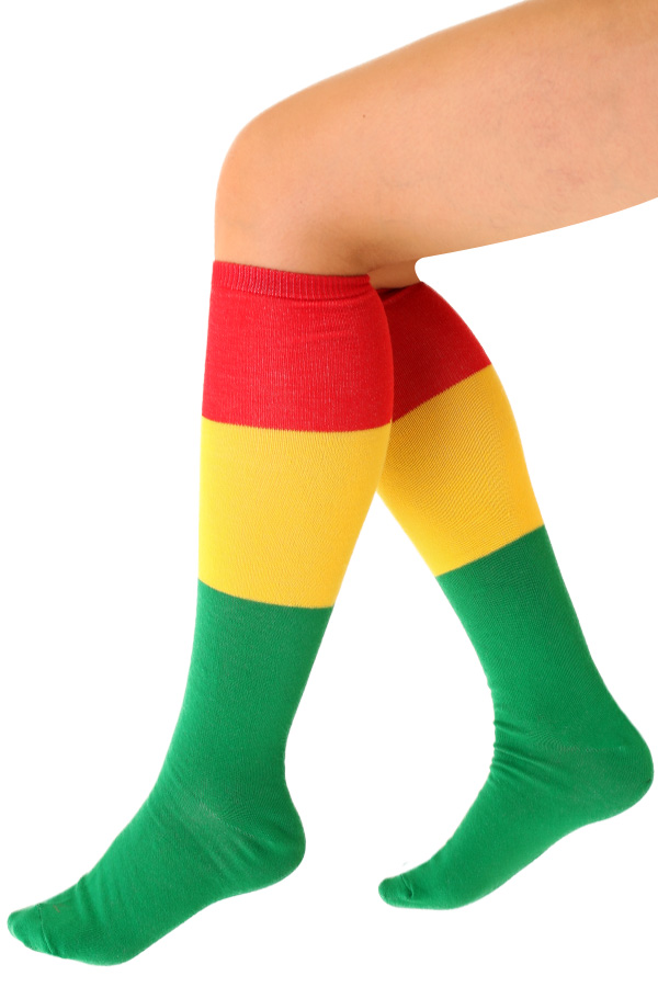 Socks red / yellow / green 39-42