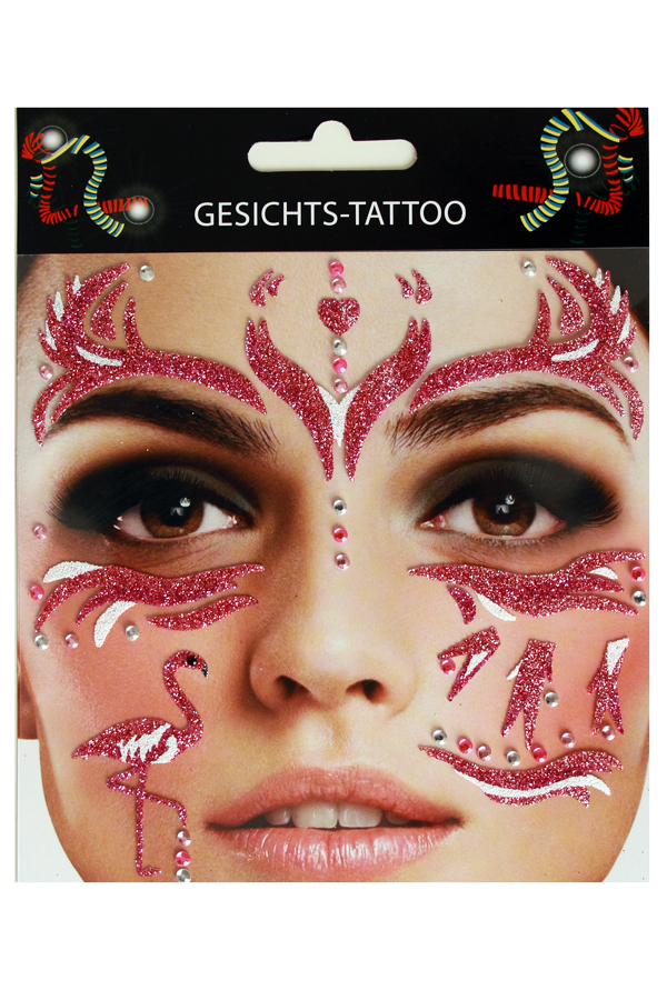 Face sticker Flamingo