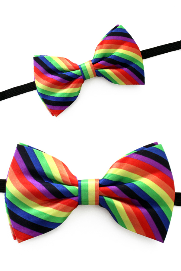 Bowtie deluxe rainbow colours