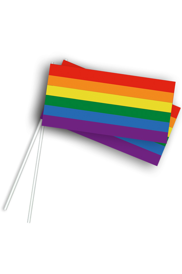 Wave flag Rainbow per 50