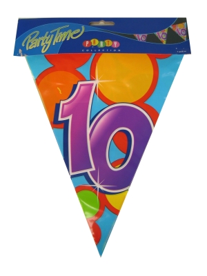 Flag line age 10 PE 10 meters