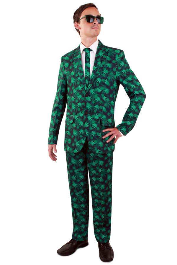 weed leaf Suit 3 parts