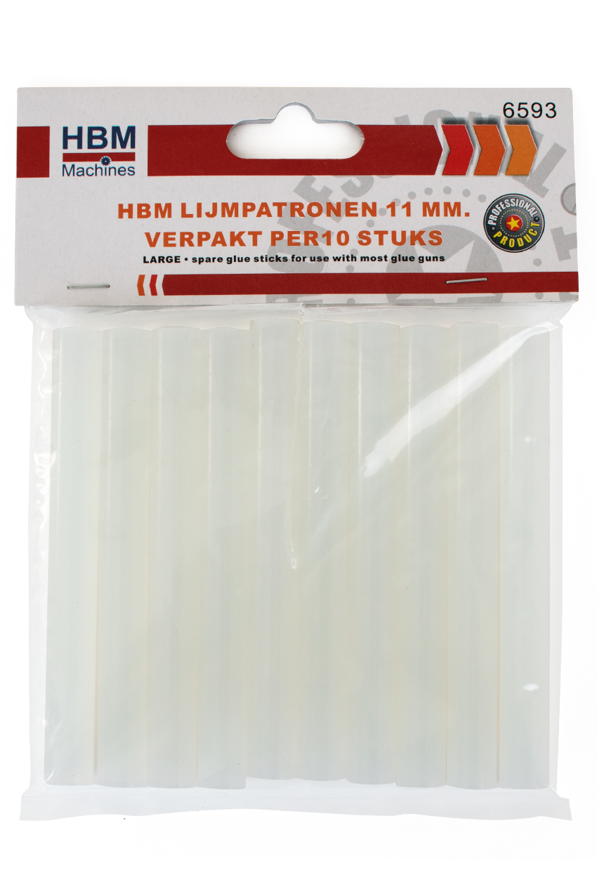 10 Glue gun sticks on blister card